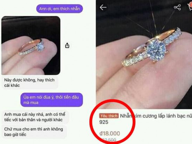 Bạn trẻ - Cuộc sống - Chưa kịp mừng vì được người yêu tặng nhẫn kim cương, cô gái "khóc ròng" khi chứng kiến bức ảnh này