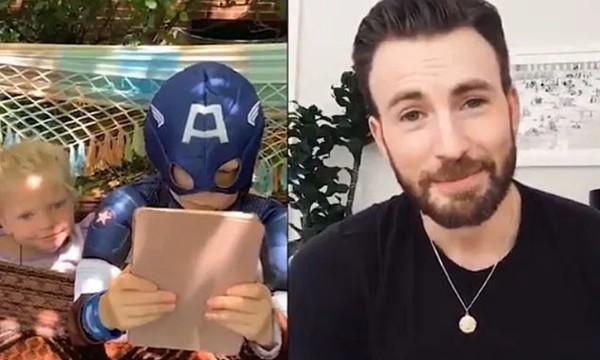 Từ người hùng tới người hùng: “Captain America” nhắn gửi cậu bé chịu bị chó cắn thay em - 2