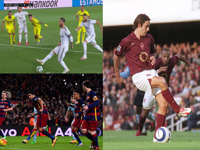 Bóng đá - Ramos - Benzema tấu hài: Bắt chước Messi - Suarez nhưng bất thành