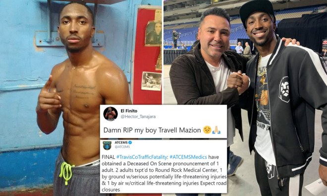Huyền thoại&nbsp;Oscar De La Hoya gửi lời chia buồn tới gia đình&nbsp;của&nbsp;người đàn em xấu số