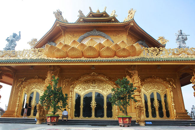 Ngôi chùa "dát vàng" có cả trăm con rồng, phượng uốn lượn ở Hưng Yên - 12