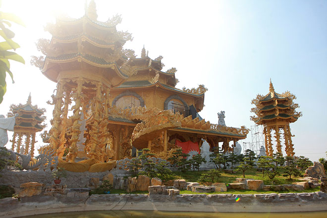 Ngôi chùa "dát vàng" có cả trăm con rồng, phượng uốn lượn ở Hưng Yên - 2