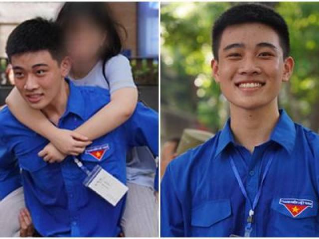 Bạn trẻ - Cuộc sống - Trai đẹp 1m8 cõng nữ sinh gãy chân suốt 2 ngày thi, bao cô nàng liêu xiêu xin "info" gấp