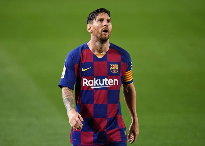 Messi chán nản