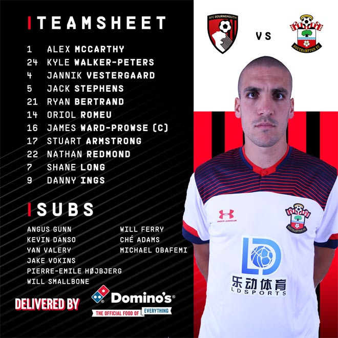 Trực tiếp bóng đá Bournemouth - Southampton: "Đòn kết liễu" phút 90+8 (Hết giờ) - 34