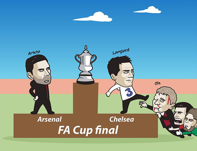 Đánh bại MU, Chelsea của Lampard thẳng tiến chung kết cúp FA.