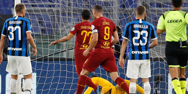 Video highlight trận AS Roma - Inter: Đại tiệc 4 bàn, anh hùng hóa tội đồ - 2