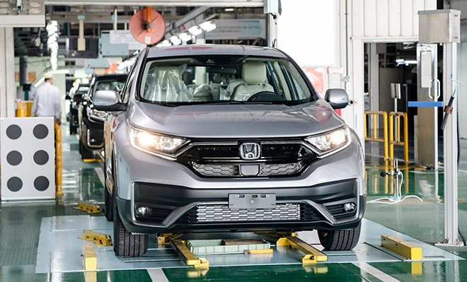 Honda CR-V 2020 lắp ráp tại Việt Nam chính thức xuất xưởng - 6
