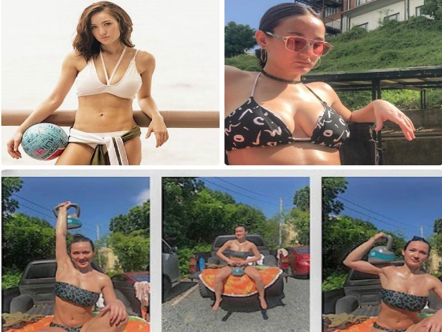 Thể thao - Mỹ nữ bóng chuyền Philippines gợi cảm “luyện công” giữa nắng gắt