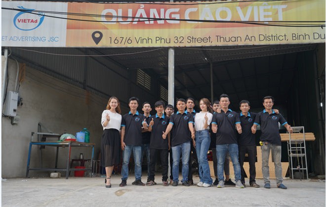 Xưởng sản xuất gia công bảng hiệu chữ nổi Quảng Cáo Việt - 4