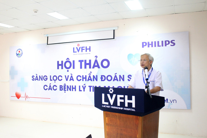 Bệnh viện Hữu Nghị Lạc Việt – Vĩnh Phúc đầu tư trang thiết bị phục vụ sàng lọc và chẩn đoán sớm các bệnh lý tim mạch - 5