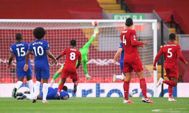 Trực tiếp bóng đá Liverpool - Chelsea: Tan nát 2 bàn trong 5 phút (H1) - 15