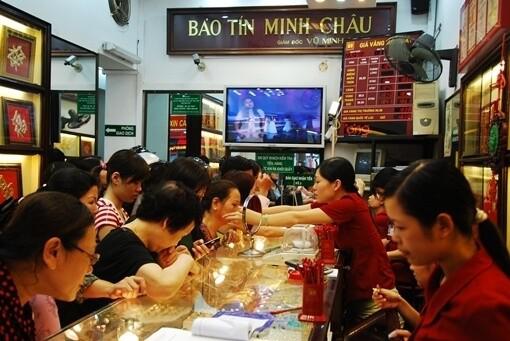 Giá vàng vượt 54 triệu đồng/lượng