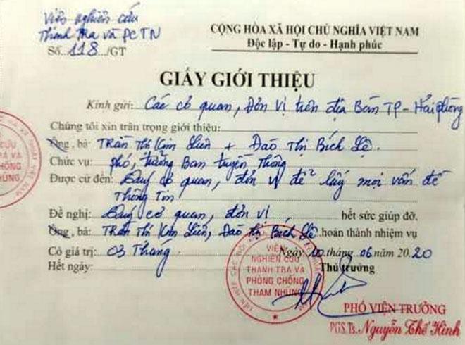 Hành tung bí ẩn của 2 nữ "nhà báo" - 1