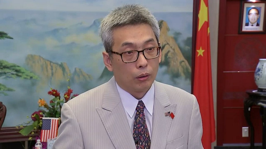 Thái Vĩ – người đứng đầu Tổng lãnh sự quán Trung Quốc ở Houston (ảnh: SMCP)