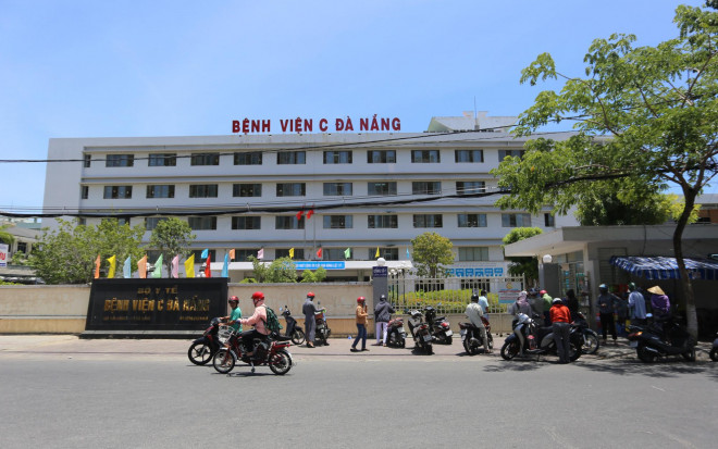 Bệnh viện C Đà Nẵng phong tỏa từ ngày 24-7, người bên ngoài không được vào bệnh viện, cũng như người trong bệnh viện không được ra ngoài