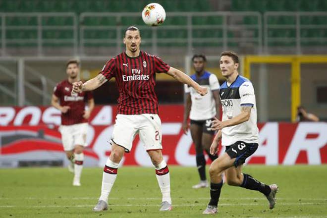 Ibrahimovic và các đồng đội chặn đứng tham vọng giành chiến thắng của đội khách Atalanta ở San Siro