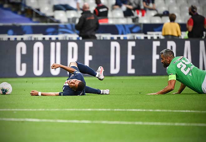 Video highlight trận PSG - St. Etienne: Ẩu đả dữ dội vì Mbappe, bước ngoặt phút 14 - 2
