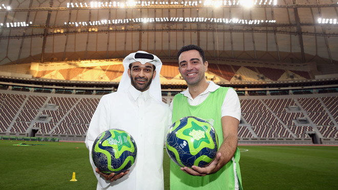 Huyền thoại Barca đang đóng góp rất nhiều cho sự phát triển của bóng đá Qatar