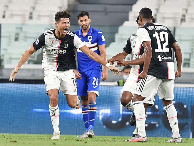 Ronaldo tỏa sáng, là động lực giúp Juventus vô địch Serie A 2019/20