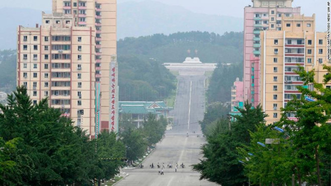 Triều Tiên cách ly TP Kaesong vì người đào tẩu nghi nhiễm Covid-19. Ảnh: Naohiko Hatta