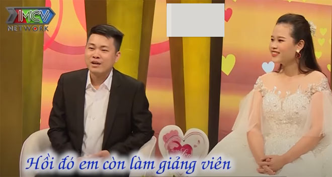 Cặp đôi chia sẻ chuyện tình yêu thú vị trên sóng "Vợ chồng son"