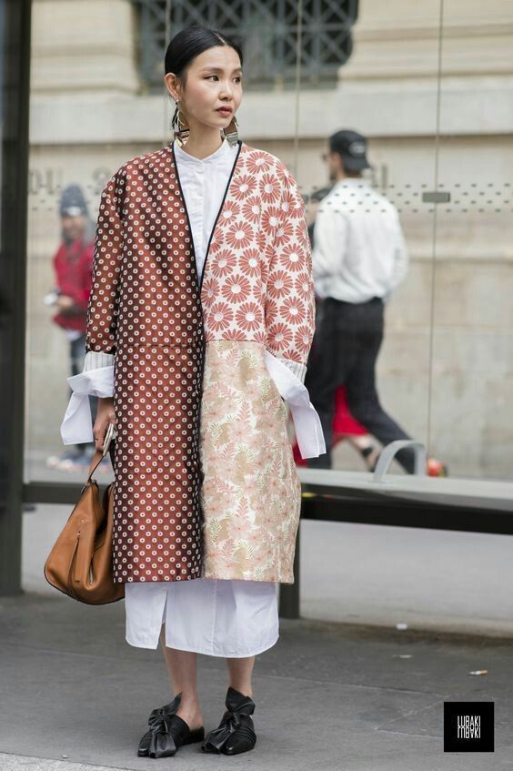 Áo choàng Kimono mặc từ trong nhà ra ngoài phố - 7