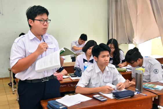 Học sinh ôn thi tốt nghiệp THPT năm 2020. Ảnh: TẤN THẠNH