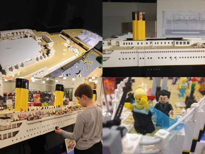 Cậu bé tự kỷ lắp mô hình tàu Titanic siêu lớn bằng Lego, rồi tự thay đổi cuộc đời mình - 3