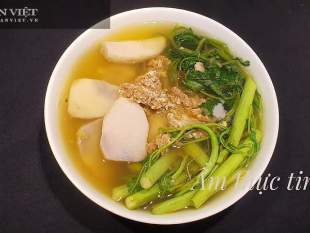 Ẩm thực - Cách làm canh cua rau rút đúng vị, bắt mắt, ngon ngọt cho bữa cơm ngày hè