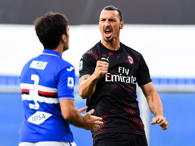 Bóng đá - Video highlight Sampdoria - AC Milan: Ibra ghi cú đúp, đại tiệc 5 bàn