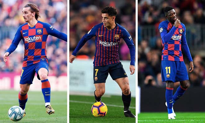 Barca vẫn đang nợ è cổ sau 3 thương vụ Griezmann, Coutinho và Dembele