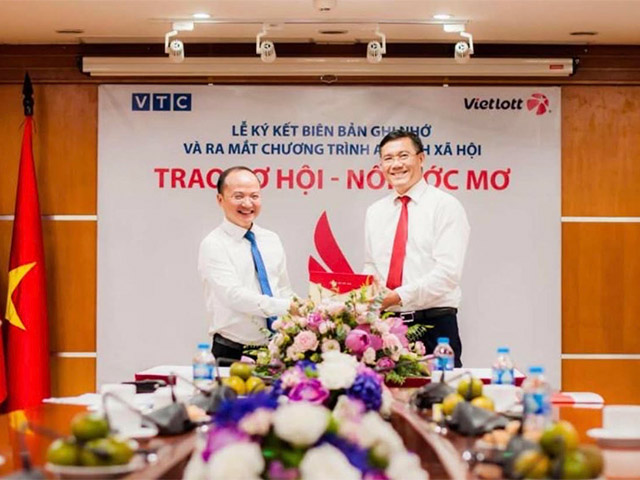 Kinh doanh - Vietlott hợp tác VTC thực hiện chương trình ASXH “Trao cơ hội, nối ước mơ”