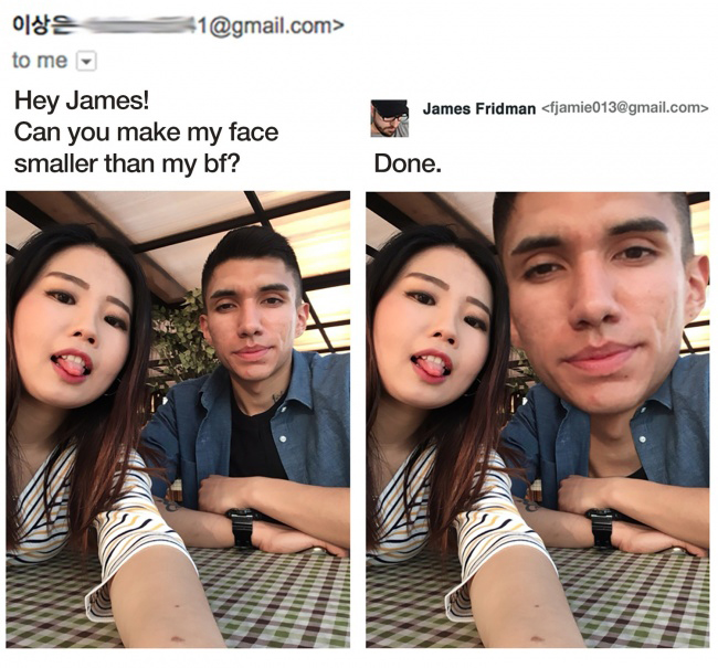 To thế này là đã ổn chưa cô gái?
