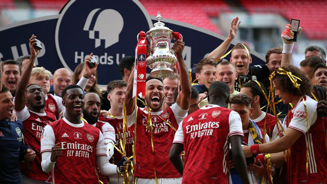 Arsenal vừa giành chức vô địch FA Cup 2019/20