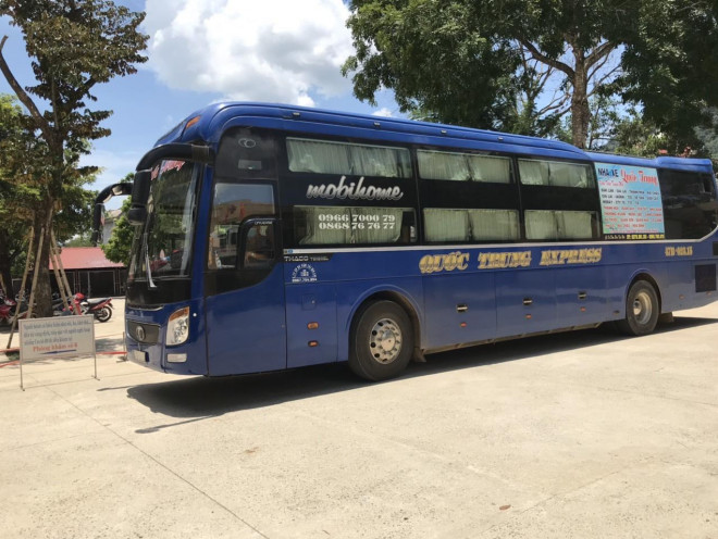 Chiếc xe khách chở nữ sinh viên nhiễm Covid-19 từ Đà Nẵng về Đắk Lắk đã được ngành chức năng tỉnh Thanh Hóa xác định để cách ly y tế phòng chống dịch Covid-19 theo quy định