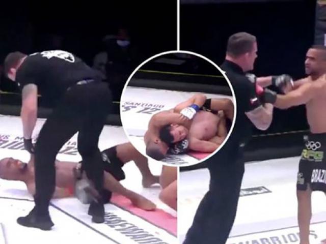 Thể thao - Võ sĩ định triệt hạ đối thủ còn đòi đánh trọng tài nhận kết quả đắng