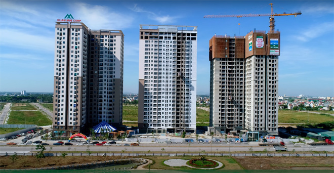 Cận cảnh dự án Xuân Mai Tower Thanh Hóa đã đi vào hoạt động một phần