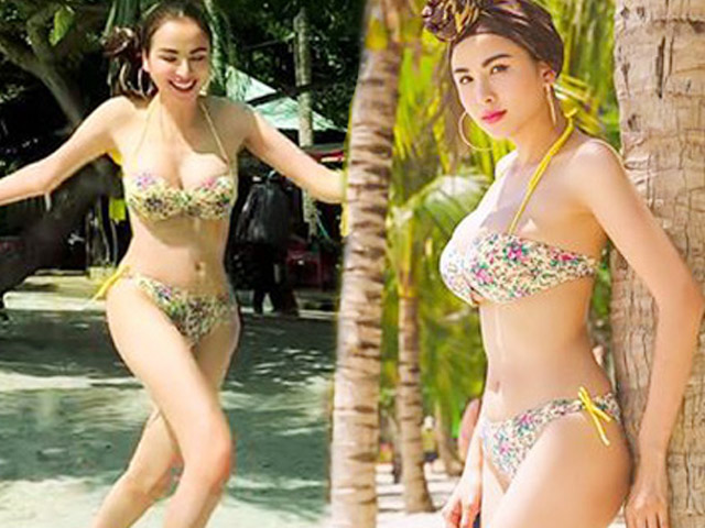 Đời sống Showbiz - Hoa hậu tuyên bố "lấy chồng vì tiền" tung ảnh bikini mượt mà như gái còn son