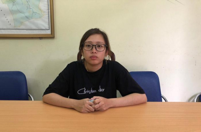 Trần Thị Ngọc tại cơ quan điều tra