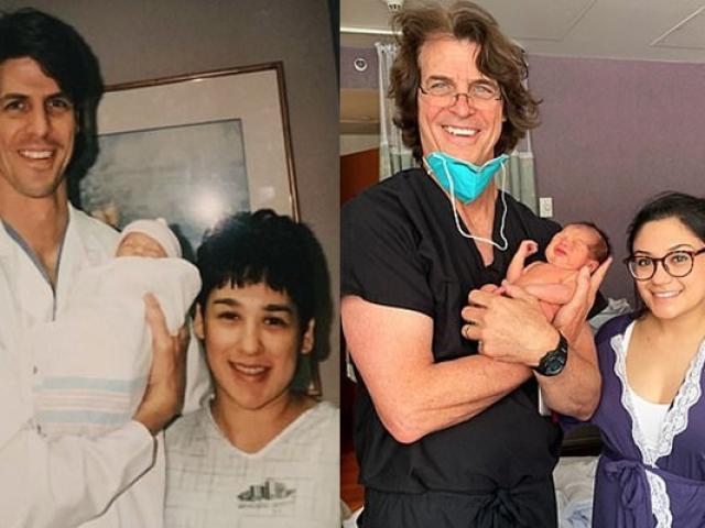 Bạn trẻ - Cuộc sống - Xem lại bức ảnh lúc chào đời 25 năm trước, sản phụ ngỡ ngàng nhận ra nhân vật đặc biệt