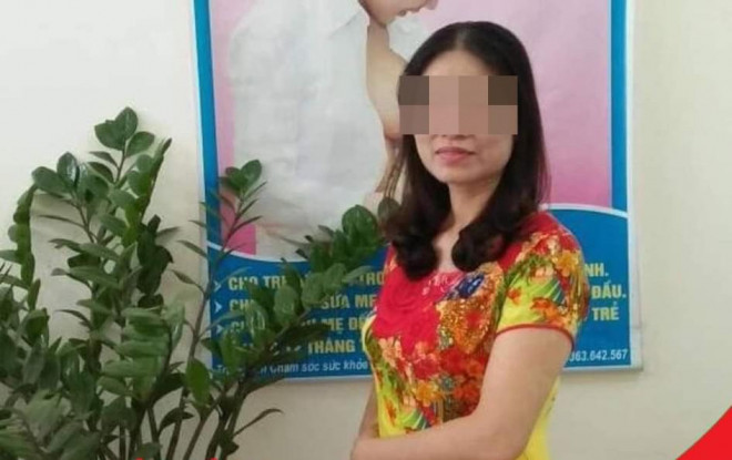 Bà Chử Thị Mỹ Lệ, nghi phạm trong vụ đầu độc cháu ruột tại Thái Bình.