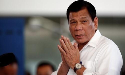 Tổng thống Philippines Rodrigo Duterte. Ảnh: Reuters