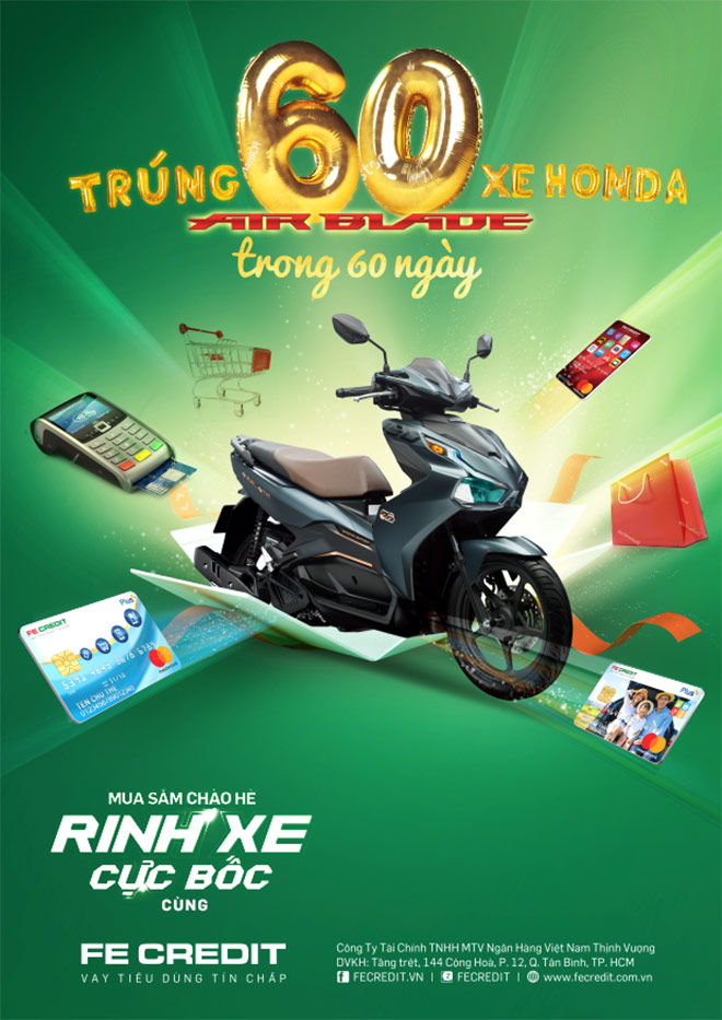 Fe Credit tung chương trình khuyến mãi - “mua sắm chào hè, rinh xe cực bốc” - 2