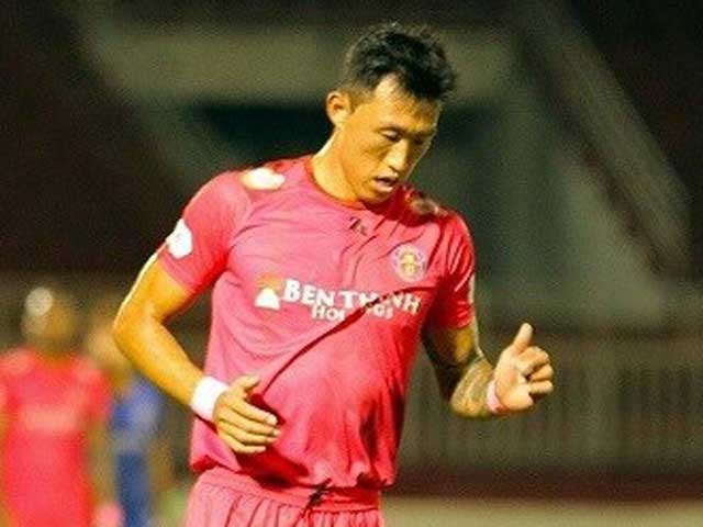 Ahn Byeong-geon đang chơi cực hay trong màu áo Sài Gòn FC