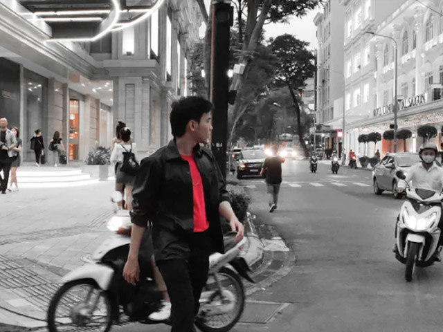 Thời trang Hi-tech - Reno4 thoả chí sáng tạo giới trẻ bằng video Chân dung màu AI