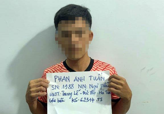 Phan Anh Tuấn thừa nhận hành vi vi phạm của mình.