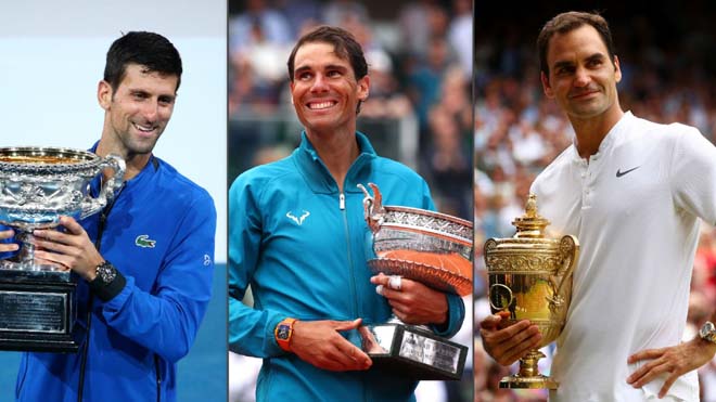 Djokovic và Nadal đặt mục tiêu lớn, khiến Federer e ngại