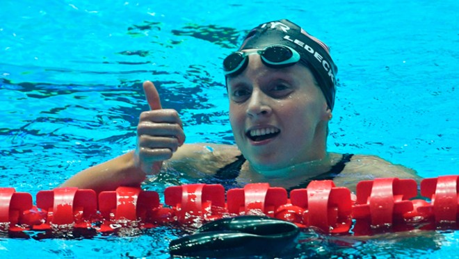 Vận động viên bơi Katie Ledecky