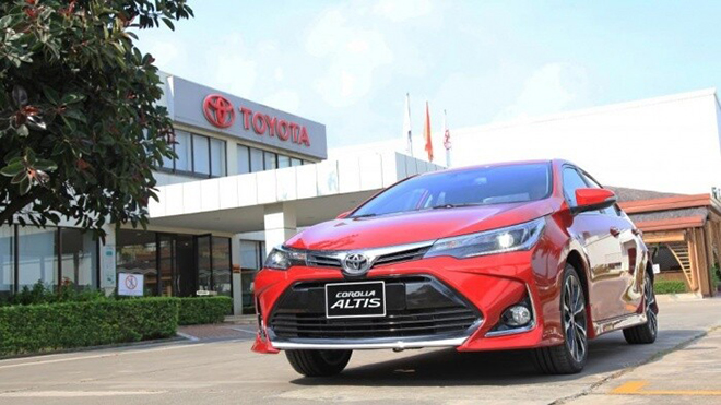 Tại Hà Nội, để sở hữu chiếc xe Toyota Corolla Altis 2020 vừa ra mắt, khách hàng cần từ 799,3 - 839,5 triệu đồng